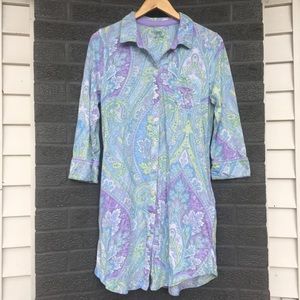 Chaps long nighty with pockets